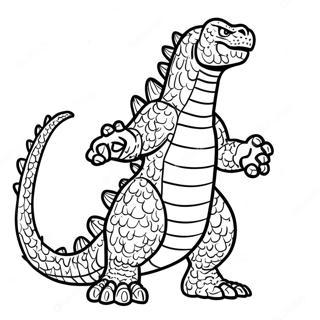 Godzilla 2021 Coloring Page 13958-11558