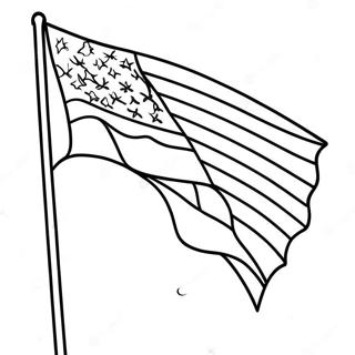 Patriot Day Flag Coloring Page 13979-11585