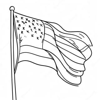 Patriot Day Flag Coloring Page 13979-11588