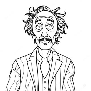 Tim Burton Coloring Pages