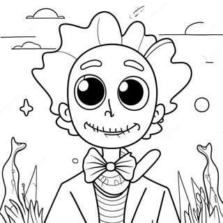 Tim Burton Coloring Page 13988-11590