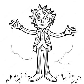 Tim Burton Coloring Page 13988-11591