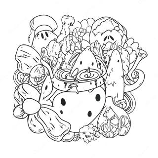 Seven Deadly Sins Coloring Page 13998-11598