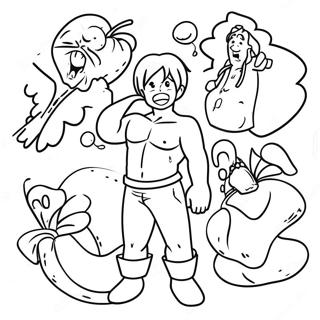 Seven Deadly Sins Coloring Page 13998-11600