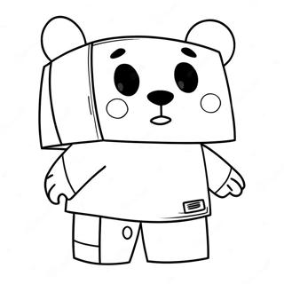 Boxy Boo Coloring Page 14008-11608