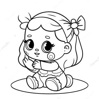 Cute Baby Lol Dolls Coloring Page 14019-11619