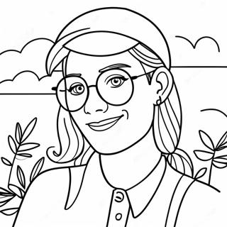 Vsco Preppy Aesthetic Coloring Page 14028-11623