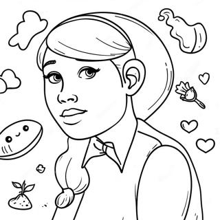 Vsco Preppy Aesthetic Coloring Page 14028-11624