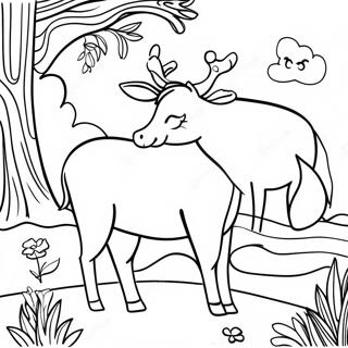 Psalm 23 Inspirational Coloring Page 14048-11640