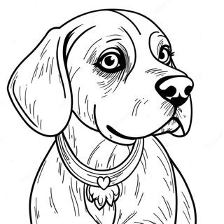 Beagle Coloring Page 14078-11662