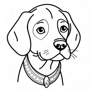 Beagle Coloring Page 14078-11663