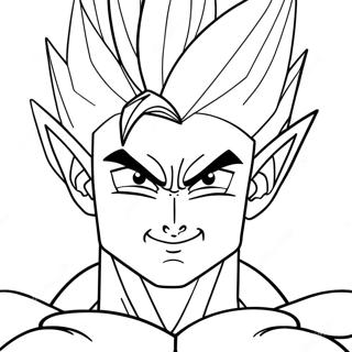 Gohan Beast Transformation Coloring Page 14148-11719