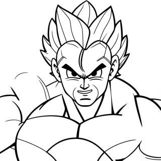 Gohan Beast Transformation Coloring Page 14148-11720