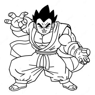 Gohan Beast In Action Coloring Page 14149-11721