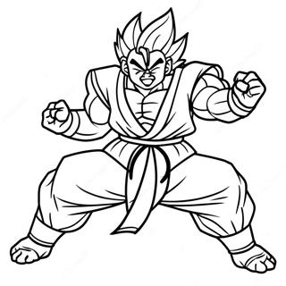 Gohan Beast In Action Coloring Page 14149-11722