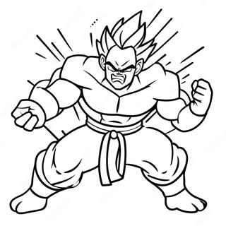 Gohan Beast In Action Coloring Page 14149-11723