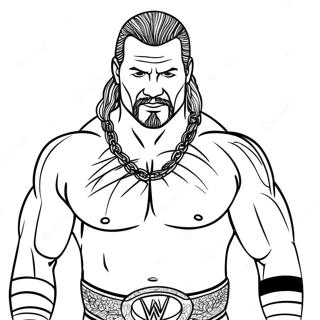 Wwe Coloring Page 14158-11727