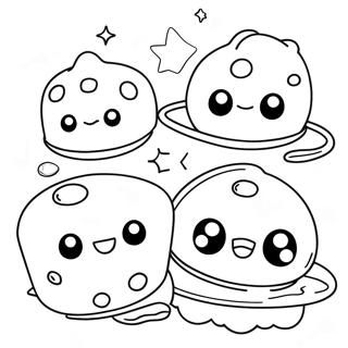 Cute Slime Rancher Characters Coloring Page 14180-11737