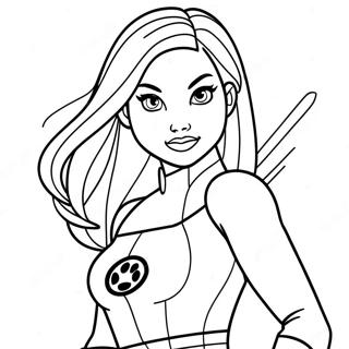 Kim Possible Coloring Page 14189-11743