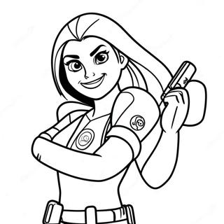 Kim Possible Coloring Page 14189-11744