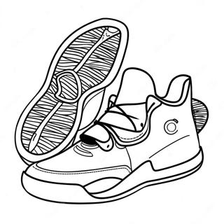 Yeezy Shoe Coloring Page 14199-11751