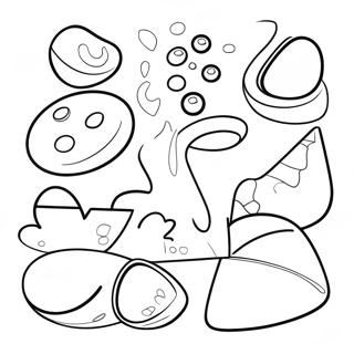 Colorful Obj Shapes Coloring Page 14230-11779