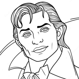 Vampire Twilight Coloring Page 14250-11793