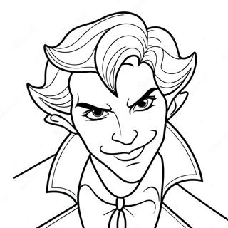 Vampire Twilight Coloring Page 14250-11794