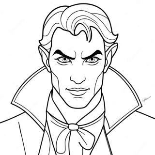 Vampire Twilight Coloring Page 14250-11795