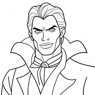 Vampire Twilight Coloring Page 14250-11796