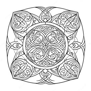 Celtic Coloring Pages