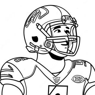 Stefon Diggs Coloring Pages