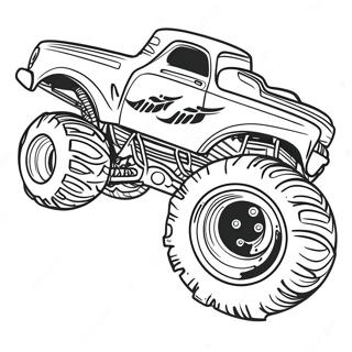 Monster Jam Coloring Page 14299-11830