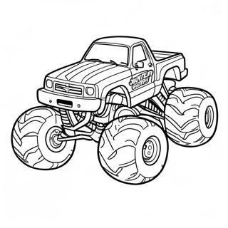 Monster Jam Coloring Page 14299-11831