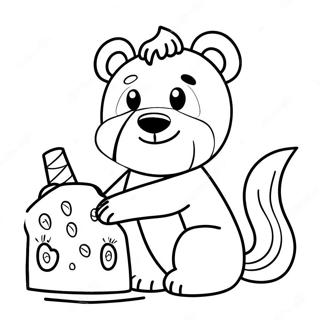 Self Control Coloring Page 14329-11854