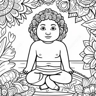 Mindful Self Control Coloring Page 14330-11858