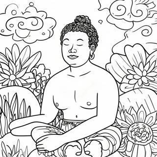 Mindful Self Control Coloring Page 14330-11859