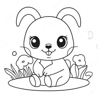 Kawaii Cute Animal Coloring Page 14339-11863