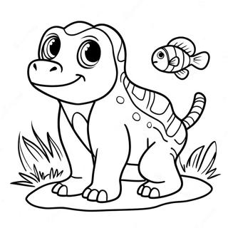 Eep Crood Exploring Coloring Page 14350-11873