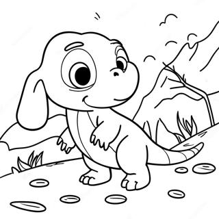 Eep Crood Exploring Coloring Page 14350-11874