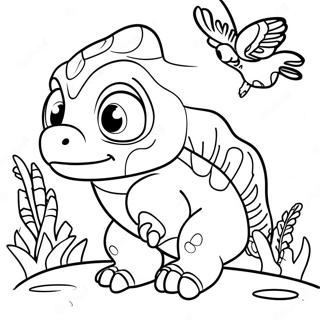 Eep Crood Exploring Coloring Page 14350-11875