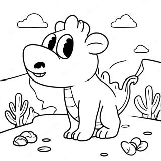 Eep Crood Exploring Coloring Page 14350-11876