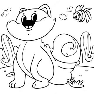 Goodnotes Animal Friends Coloring Page 14360-11883