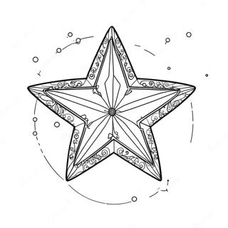 Bright Star Constellation Coloring Page 14370-11890