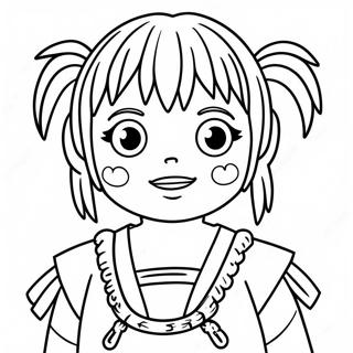 Himiko Toga Coloring Page 14409-11918