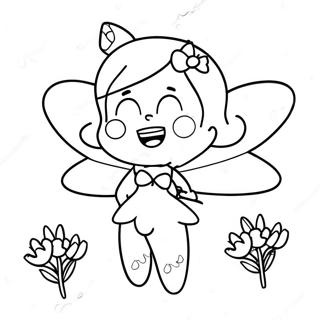 Tooth Fairy Coloring Page 14429-11934