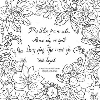 Bible Verse Inspirational Coloring Page 14439-11943