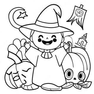 Christian Halloween Coloring Page 14469-11966