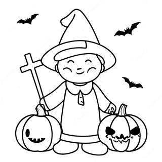 Christian Halloween Coloring Page 14469-11967