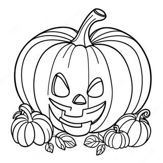 Spooky Christian Pumpkin Coloring Page 14470-11970